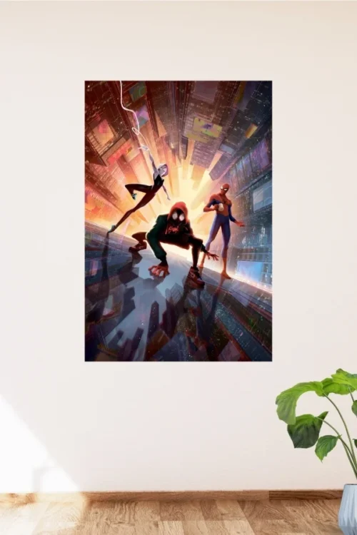 Spiderman Into The Spider Verse Poster