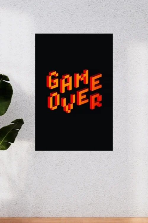 Game Over Poster